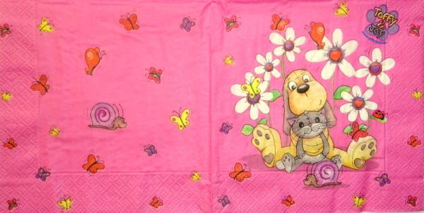 141 Dogs - 3-ply (10938124) - Toffy & Joy